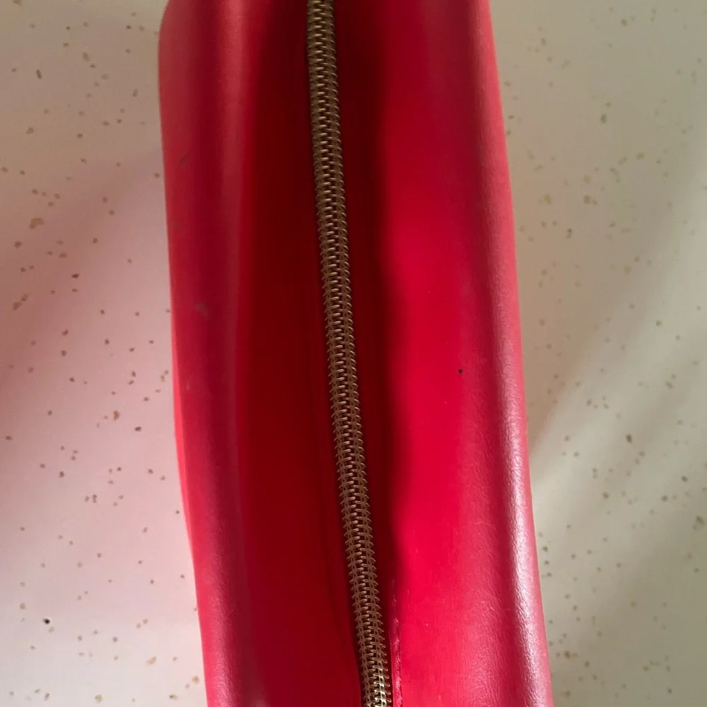 Lot of 2 Revolution x e.l.f. Red Makeup Bag and elf Green makeup bag